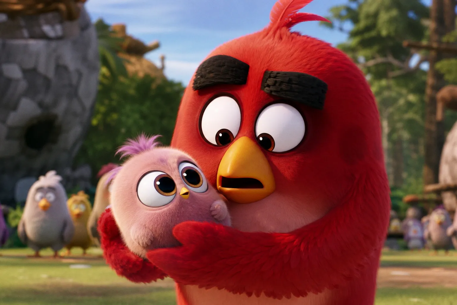 Тизер Angry Birds 3: Ред становится отцом в новой части